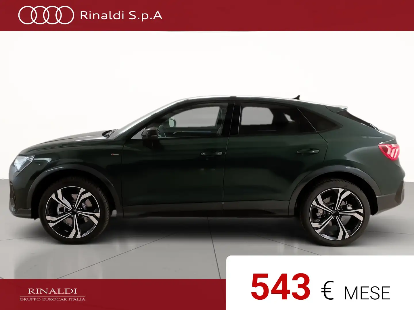 Audi Q3 sportback 40 2.0 tdi s line edition quattro 193cv Šedá - 2