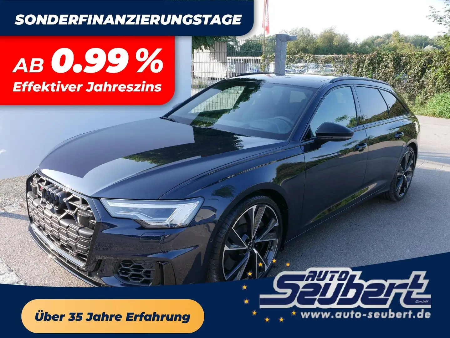 Audi S6 Avant TDI quattro *HEAD-UP*AROUND VIEW*PANORAMA*BA Bleu - 1