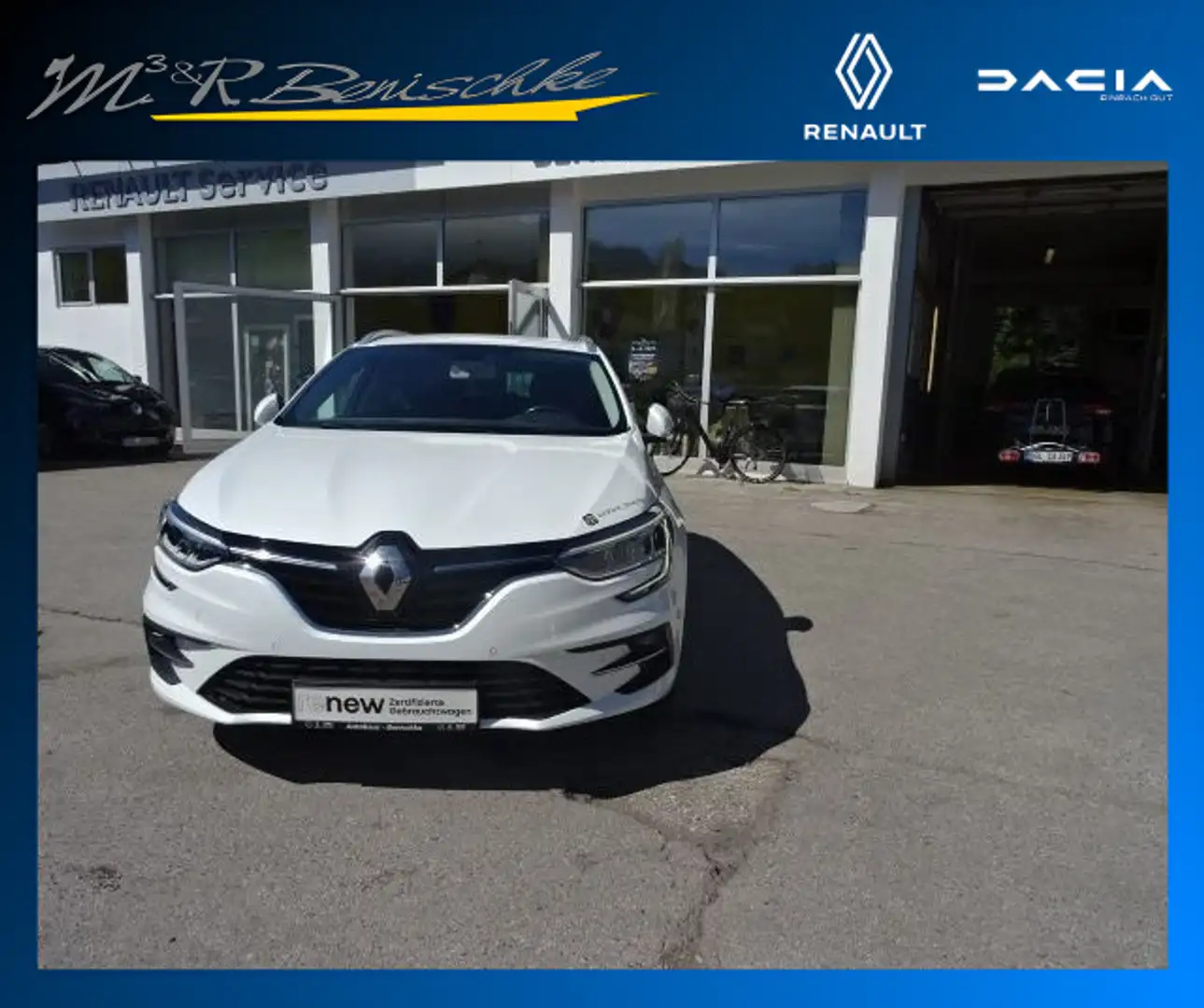 Renault Megane IV Grandtour Zen E-Tech Plug-in 160 Weiß - 1