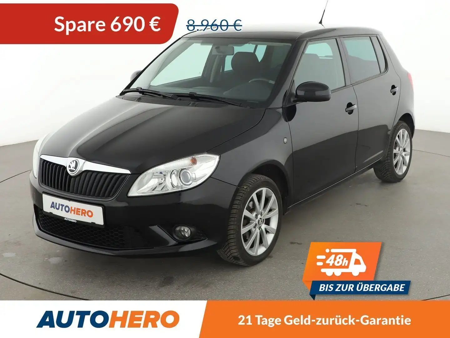 Skoda Fabia 1.2 TSI Best of*TEMPO*PDC*SHZ*ALU*KLIMA* Schwarz - 1