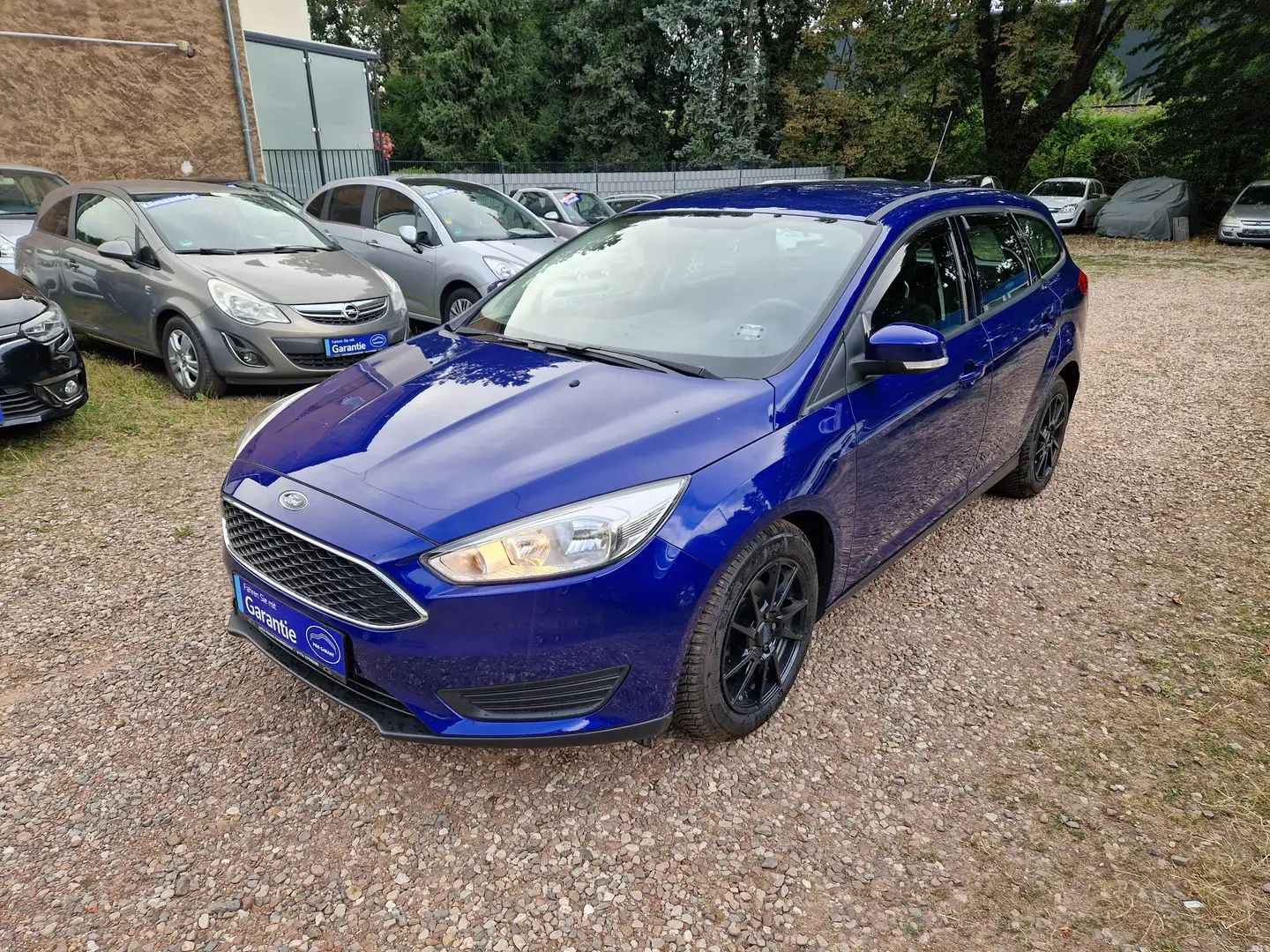 Ford Focus Turnier Klima 45Tkm Sitzhzg PDC Scheckh 16" Bleu - 1