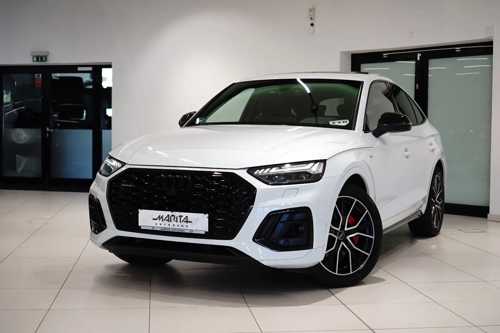 Audi Q5 SPORTBACK 3.0|MEMMO|360|COCKPIT|LUFT|PANO|B&O Weiß - 1