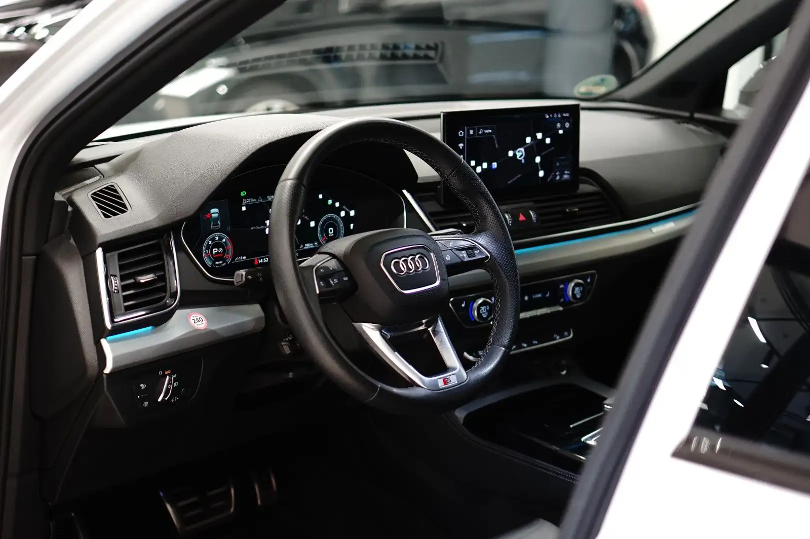 Audi Q5 SPORTBACK 3.0|MEMMO|360|COCKPIT|LUFT|PANO|B&O Weiß - 2