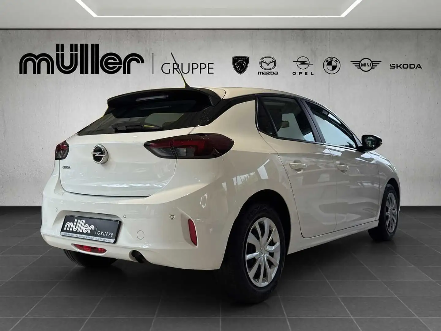 Opel Corsa 5-Türer 1.2 Start/Stop Edition Weiß - 2