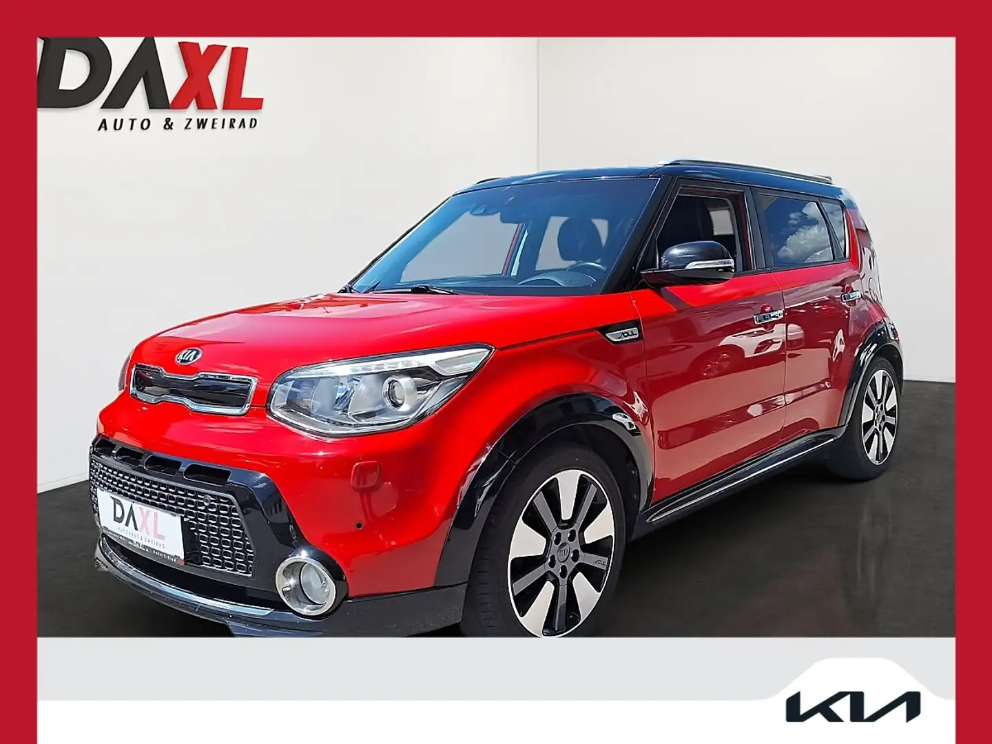 Kia Soul 1,6 CRDi Platin Rot - 1