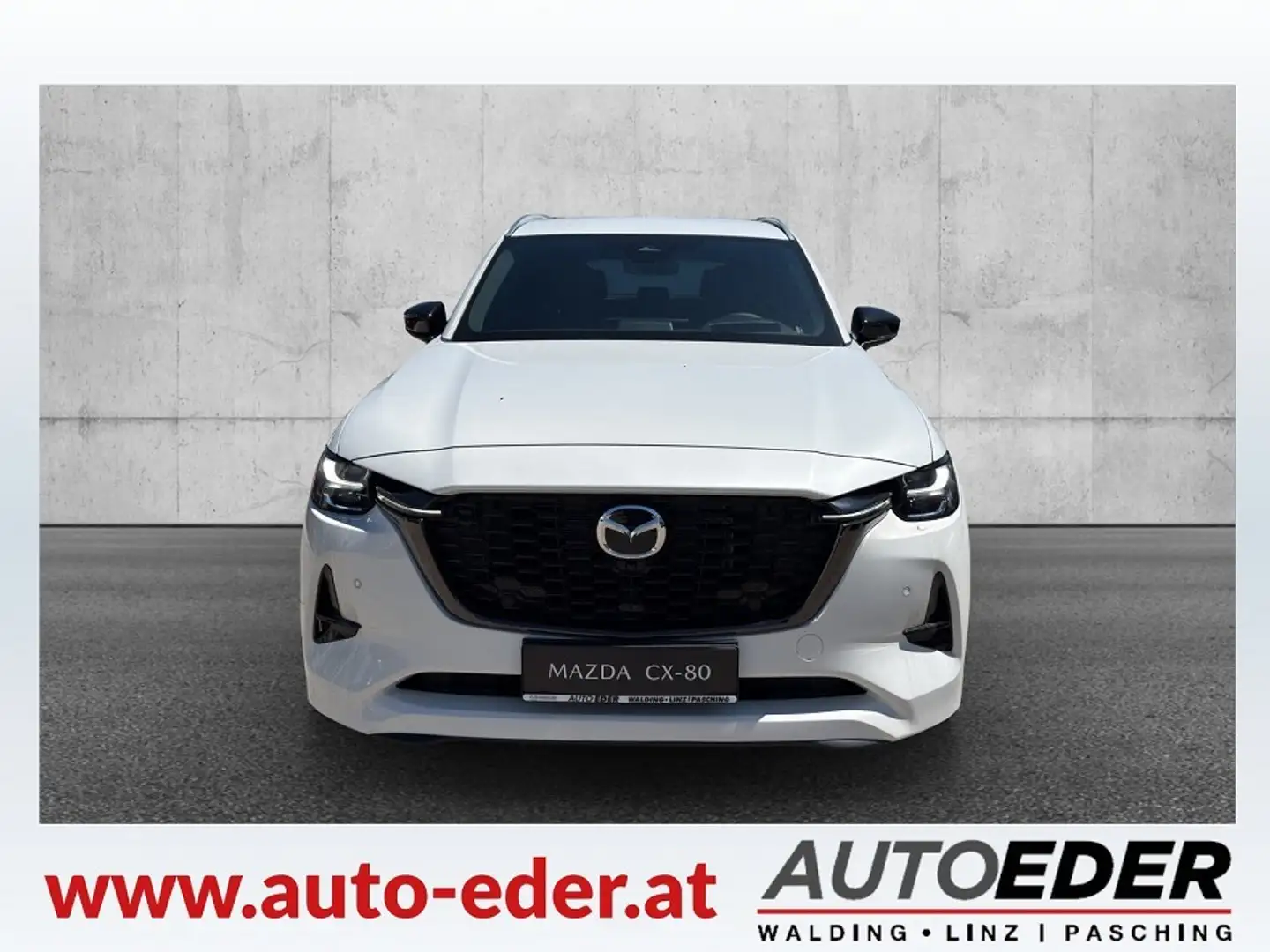 Mazda CX-80 3.3L e-SKYACTIV D AWD Homura Aut. Weiß - 2