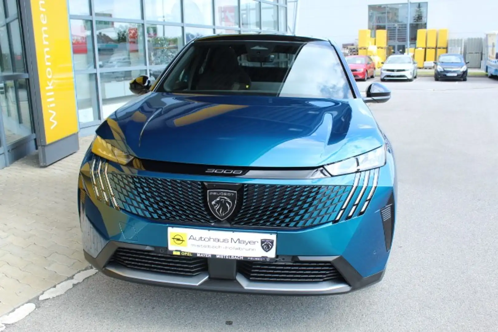 Peugeot 3008 Hybrid 145 e-DCS6 GT Blau - 2