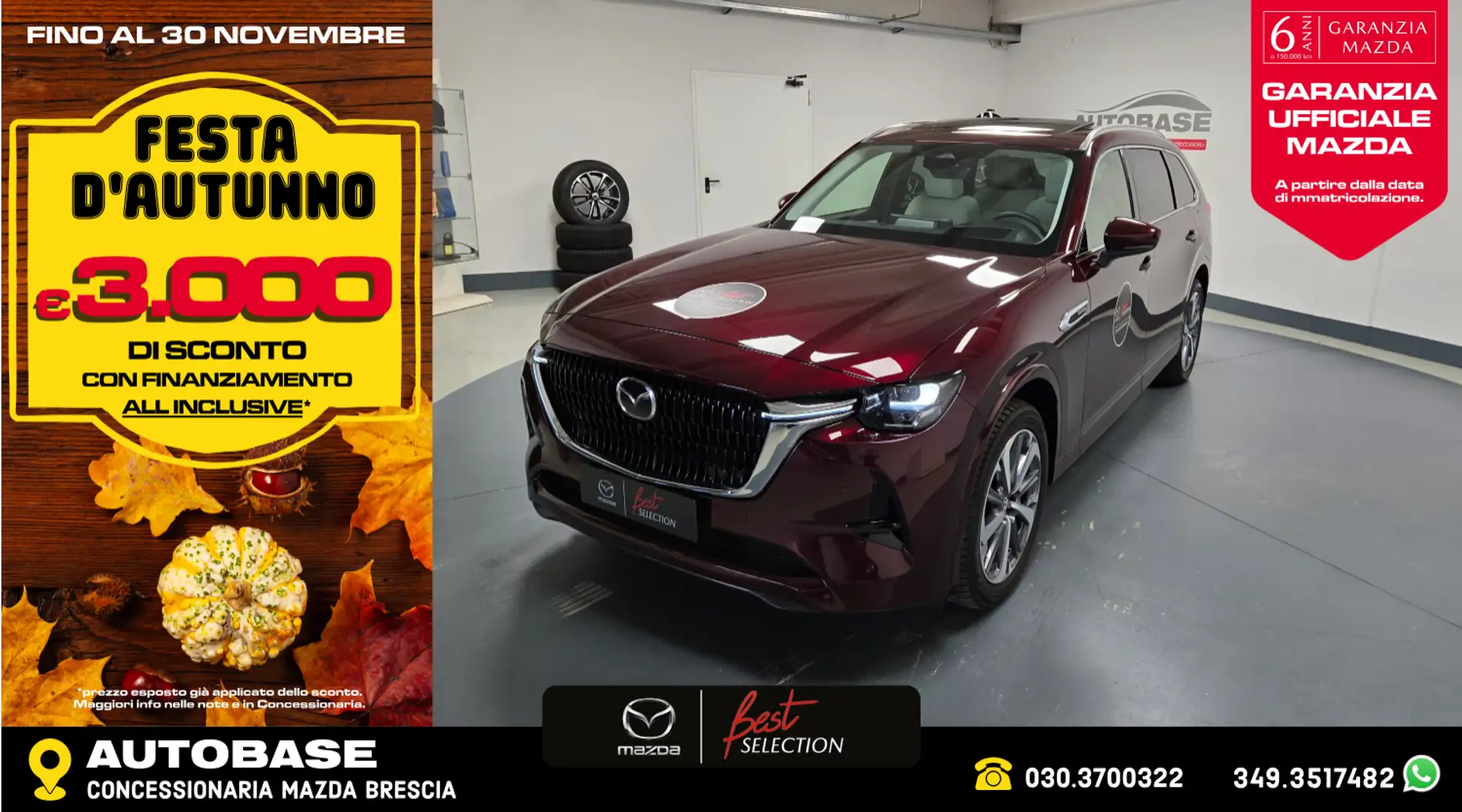 Mazda CX-80 3.3 m-hybrid boost Takumi Plus auto Verde - 1