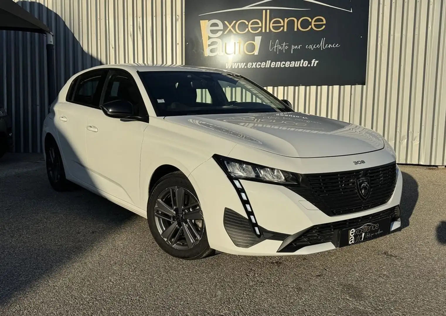 Peugeot 308 1.5 BLUEHDI 130CH S&S ACTIVE PACK EAT8 Blanc - 1