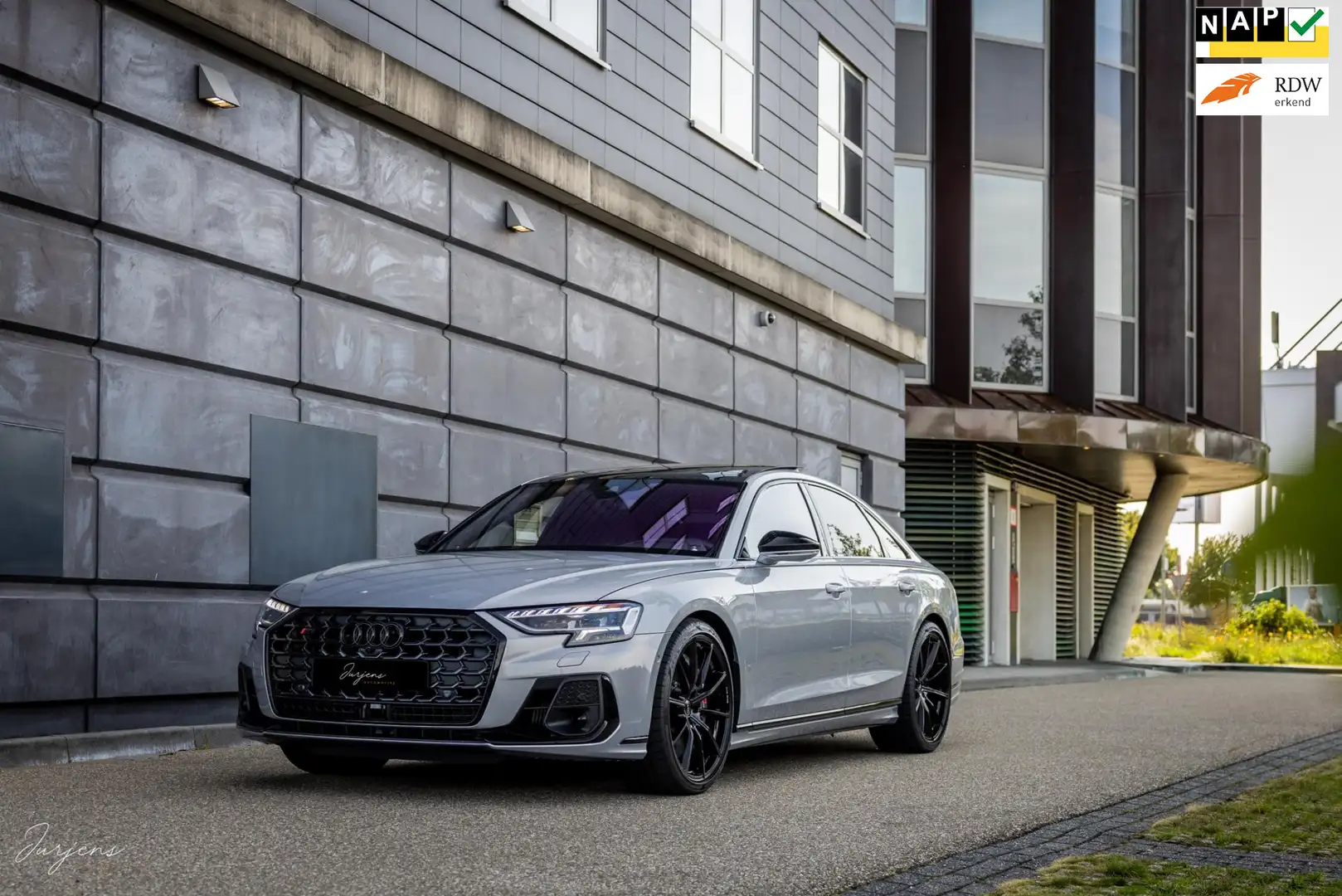 Audi S8 4.0 TFSI S8 Quattro | Keramisch | 4-wielbest | B&O Grijs - 1