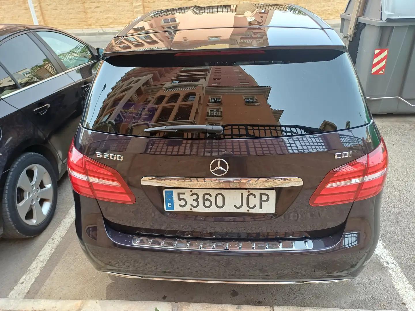 Mercedes-Benz B 200 B 200 CDI 4M 7G-DCT Marrón - 2