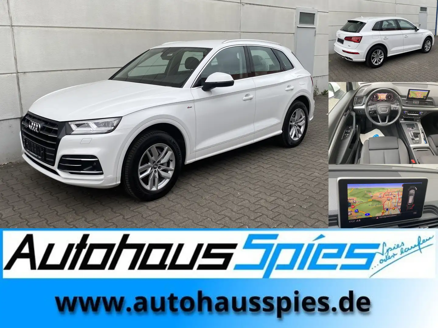 Audi Q5 55 TFSI e quattro sport PHEV S-line ACC Digi Cockp Weiß - 1