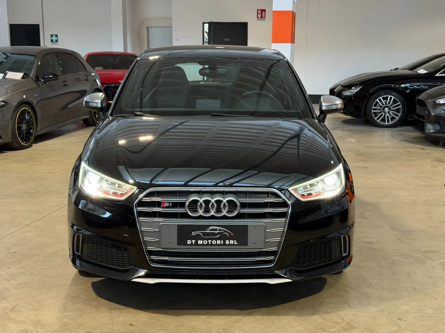 Audi S1 2.0 TFSI QUATTRO-SEDILI GUSCIO-TAGLIANDI Schwarz - 2