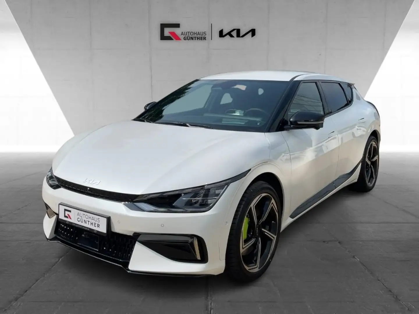 Kia EV6 GT AWD 77.4 kWh 585PS Meridian Kamera CarPlay Blanc - 1