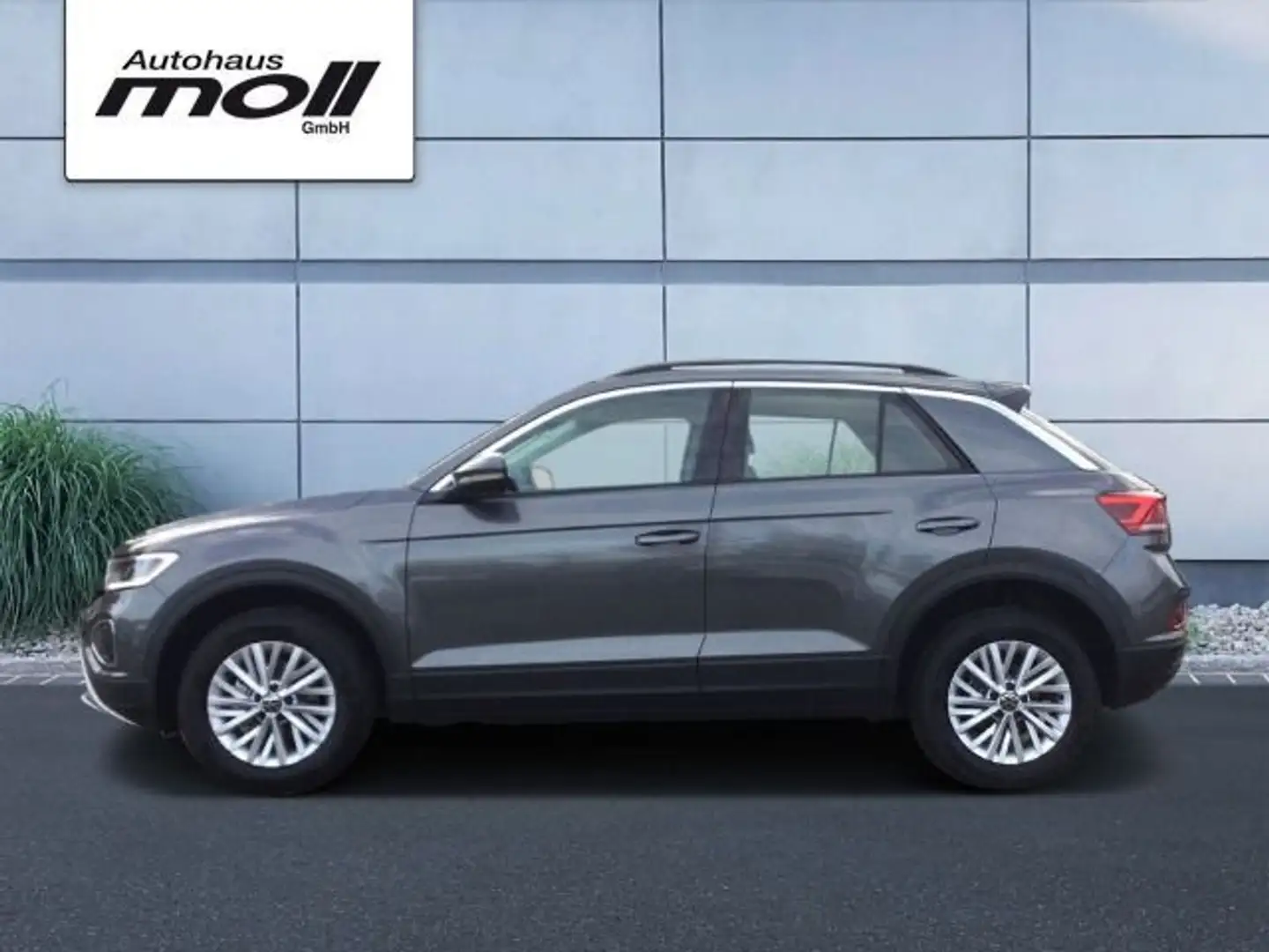Volkswagen T-Roc Life 1.0 TSI, ACC, RearView Grau - 2