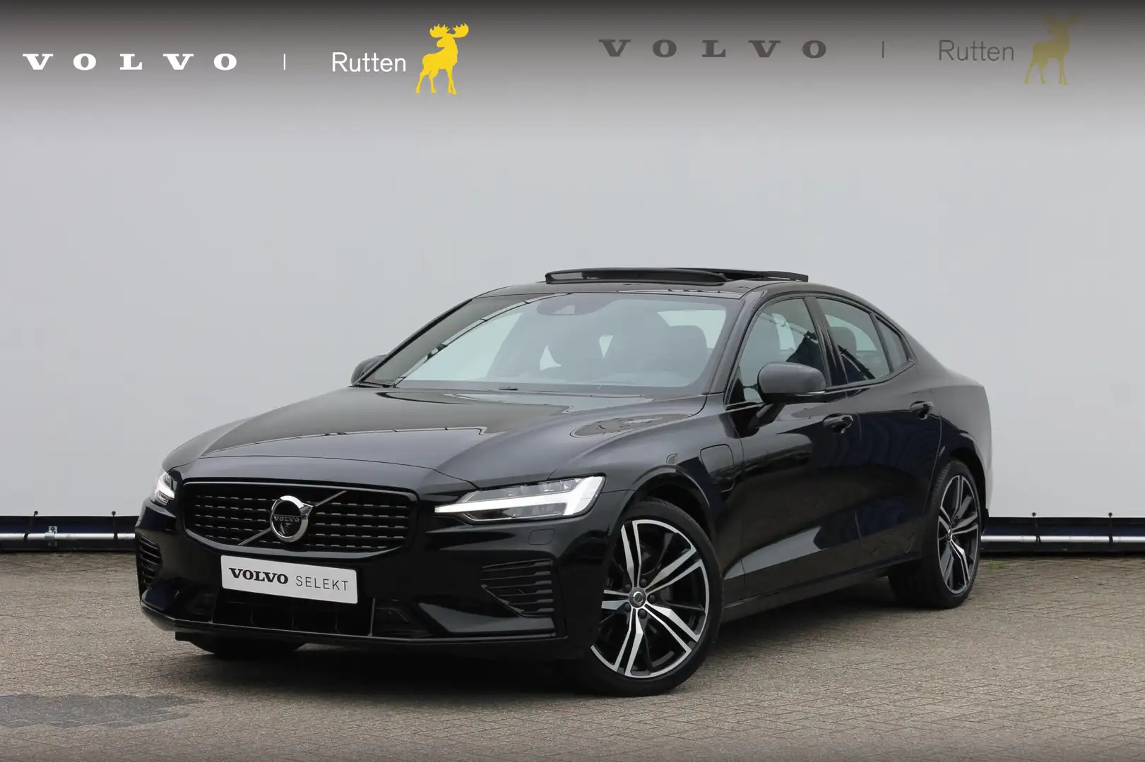 Volvo S60 T8 Recharge 390PK Automaat AWD R-Design Bowers&Wil Zwart - 1
