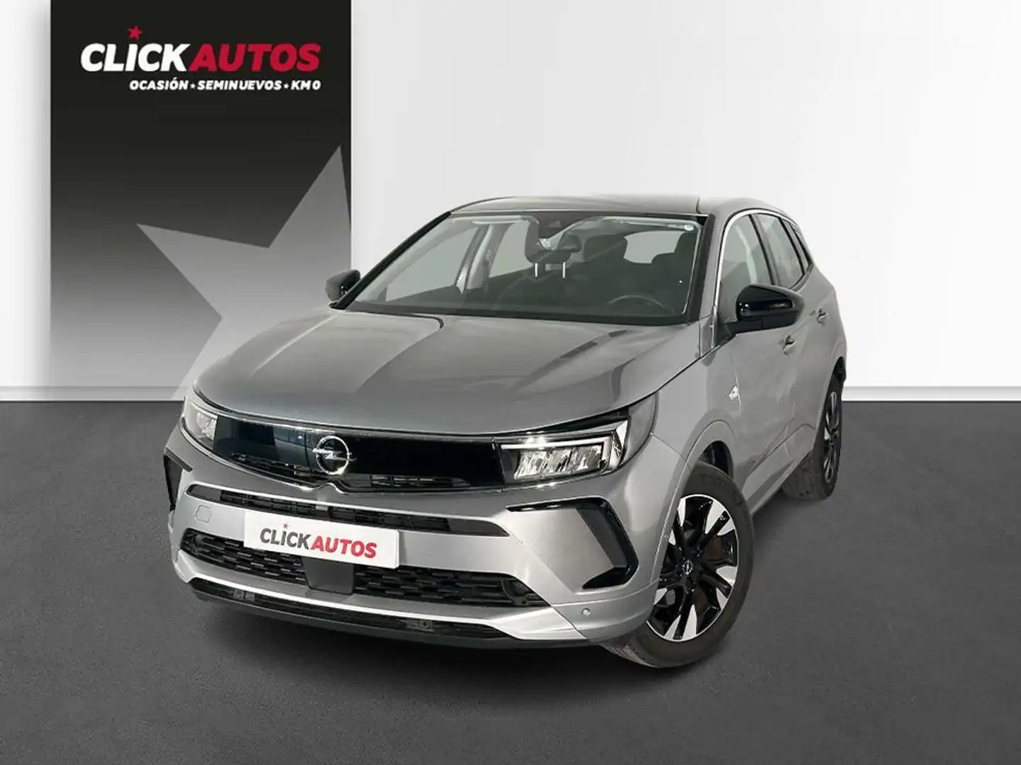 Opel Grandland 1.2 Turbo 130CV Design Tech Gris - 1