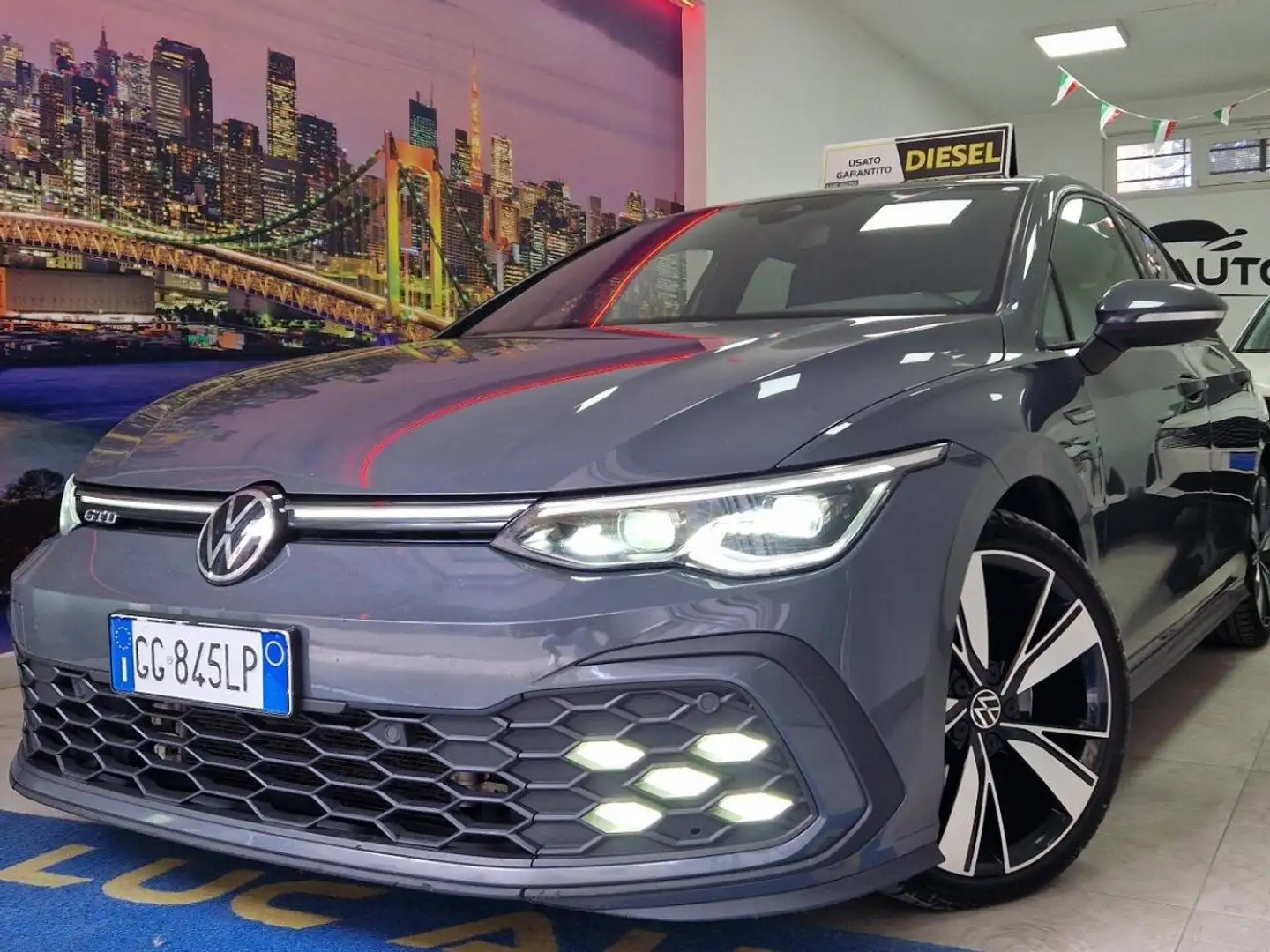 Volkswagen Golf GTD Gris - 1