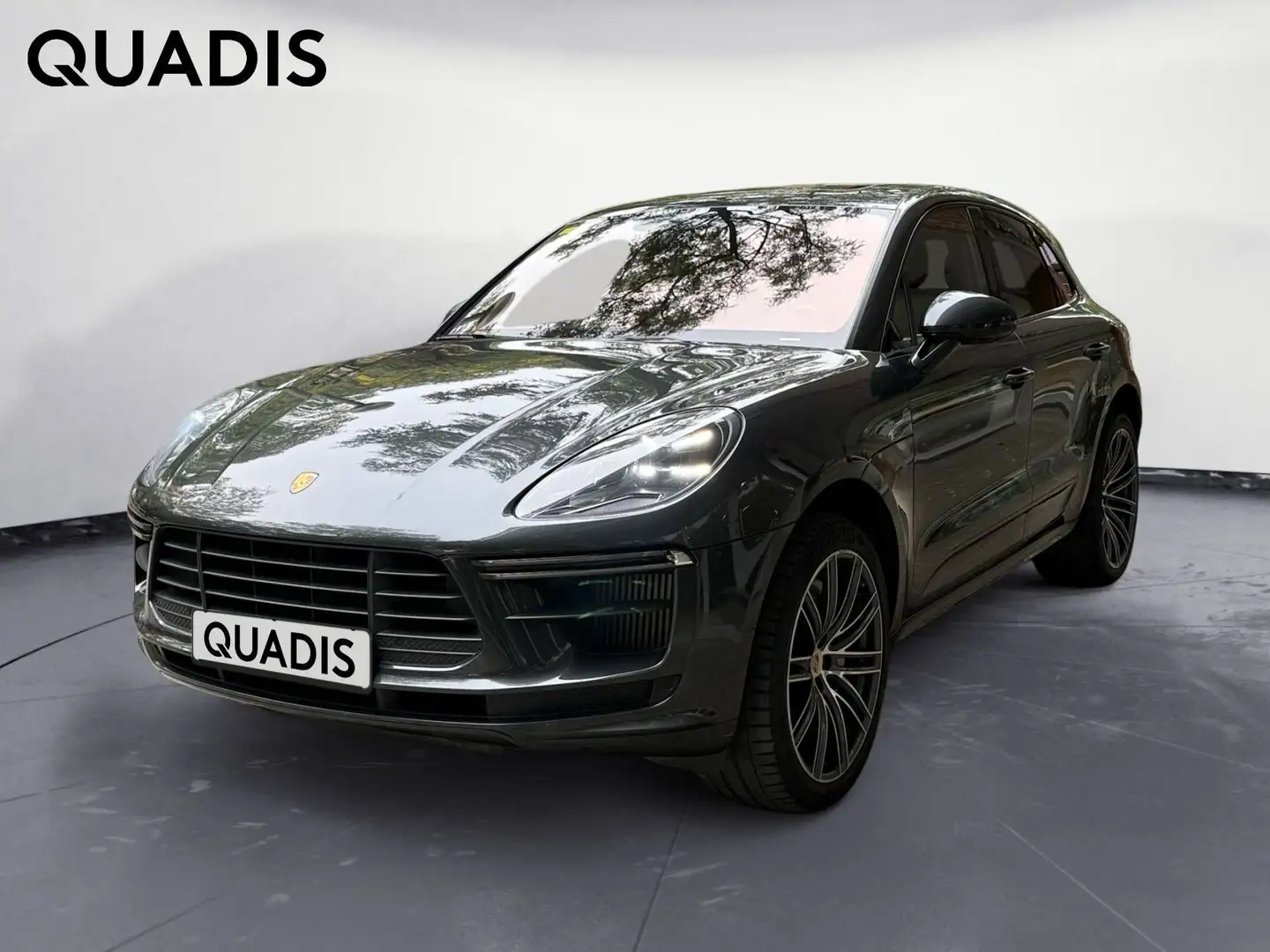 Porsche Macan Turbo Aut. Gris - 1