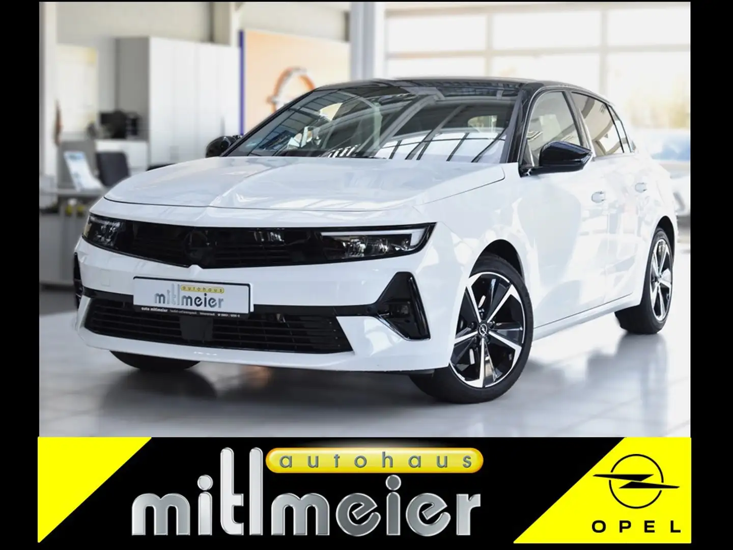 Opel Astra 1.2T 100kW MHEV Automatik GS 360Kamera ACC Weiß - 1