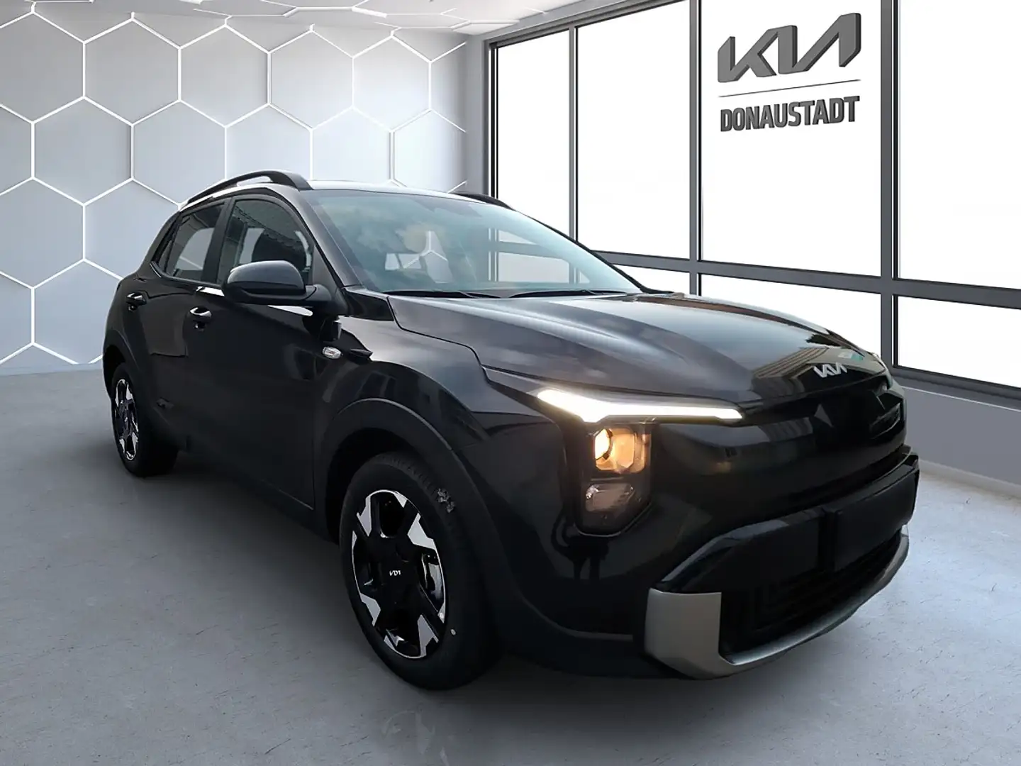 Kia Stonic 1,0 TGDI GPF ISG Titan| AUTO WIEN NORD Schwarz - 2