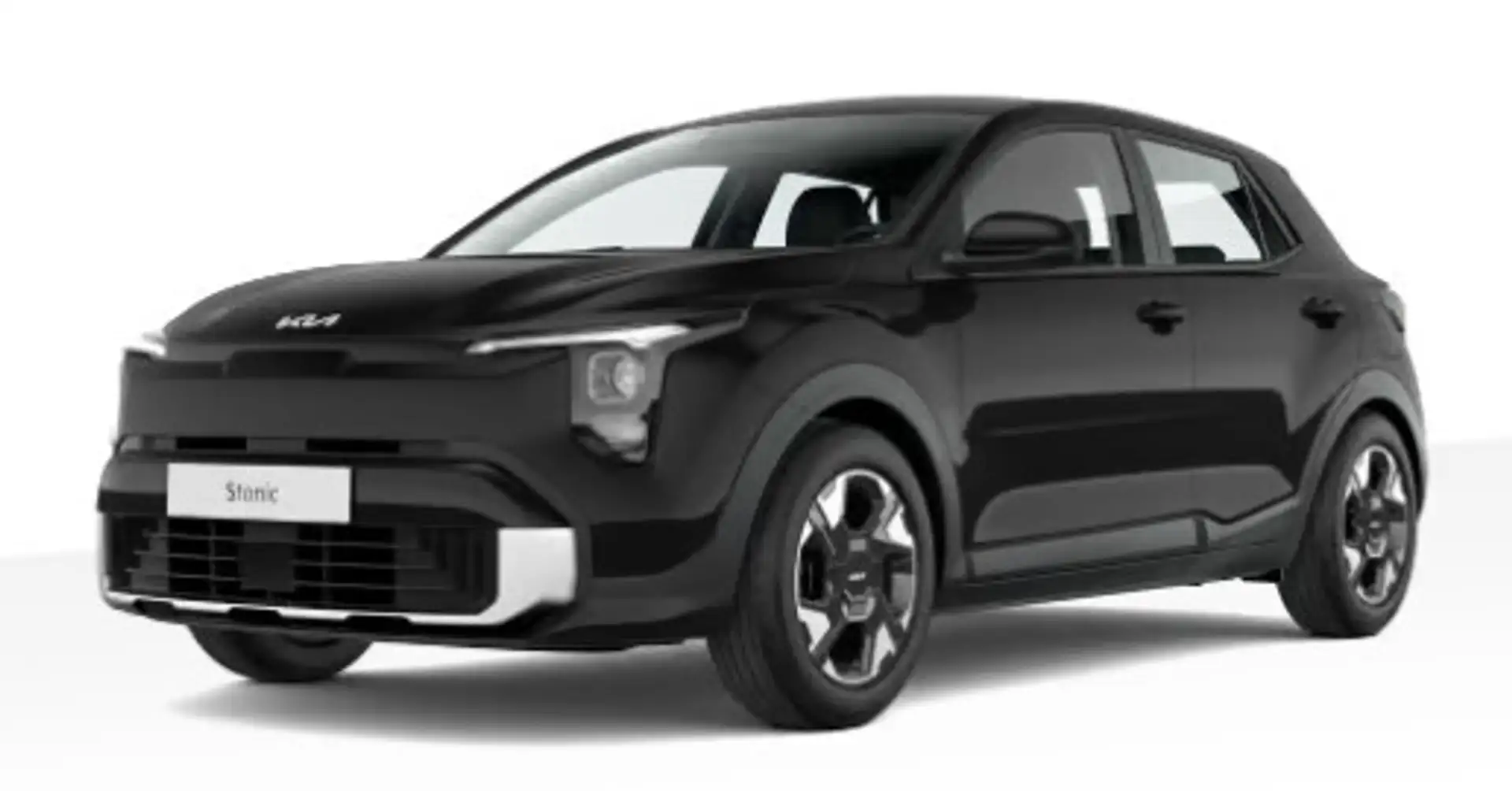 Kia Stonic 1,0 TGDI GPF ISG Titan| AUTO WIEN NORD Schwarz - 1