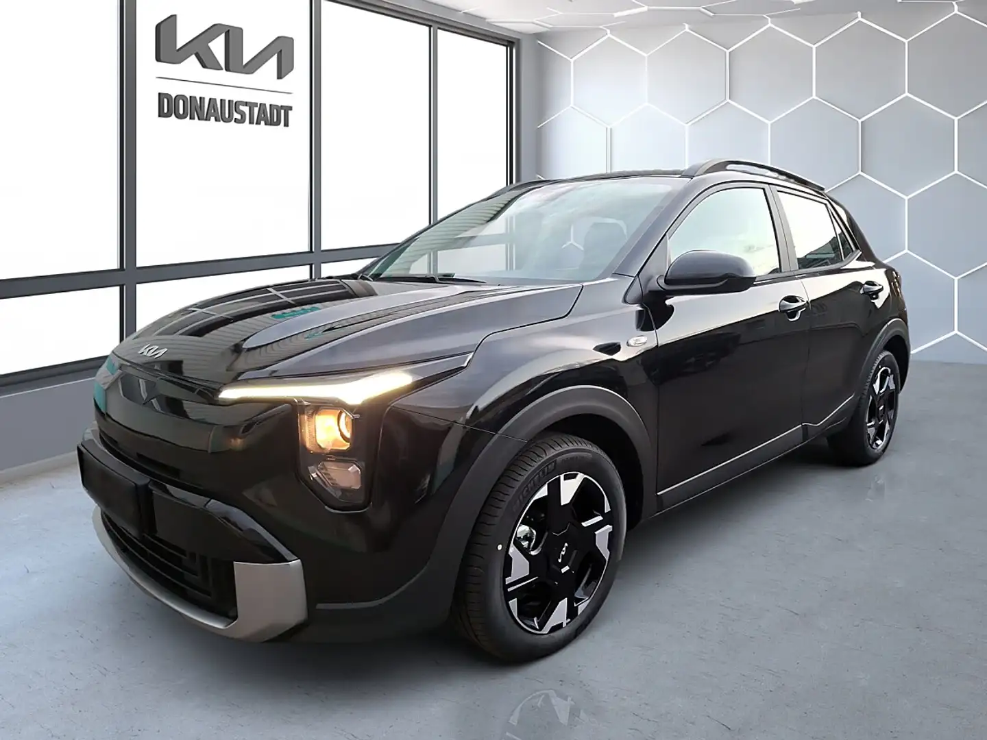 Kia Stonic 1,0 TGDI GPF ISG Titan| AUTO WIEN NORD Schwarz - 1