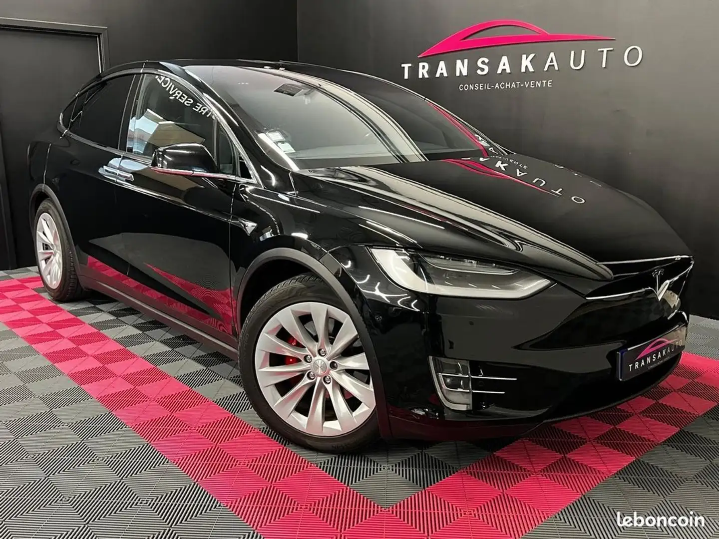 Tesla Model X P100DL 100 kWh Ludicrous Dual Motor Performance TV Noir - 1