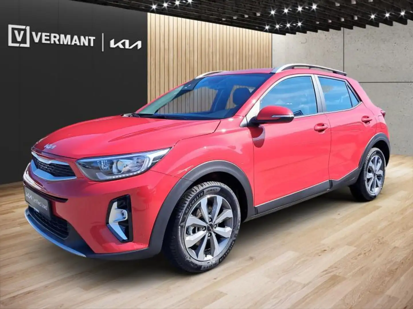 Kia Stonic 1.0T 100pk Style + Winter Pack Rouge - 1