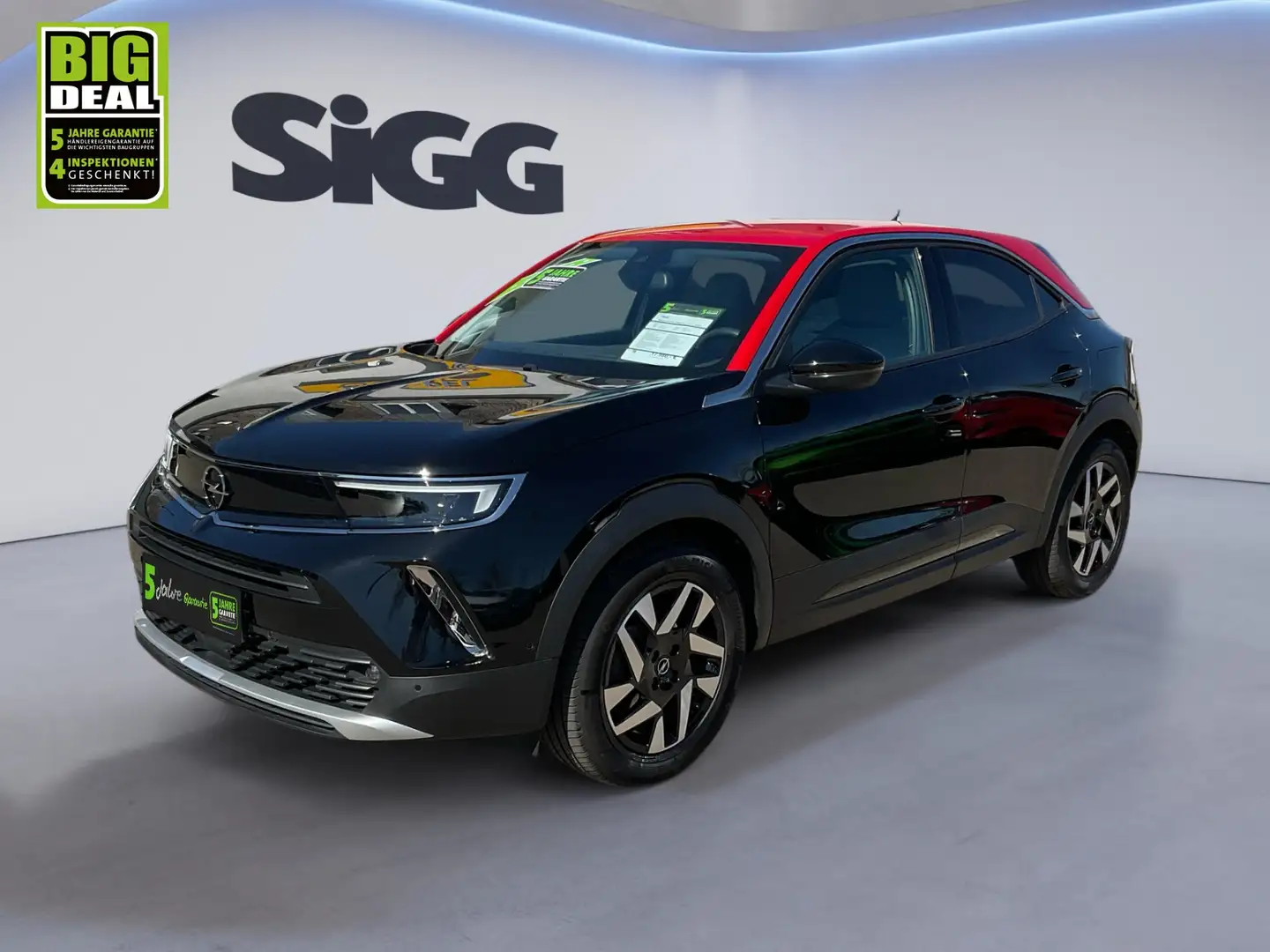 Opel Mokka 1.2 Turbo Elegance FLA SpurW LM KAM LED Noir - 2