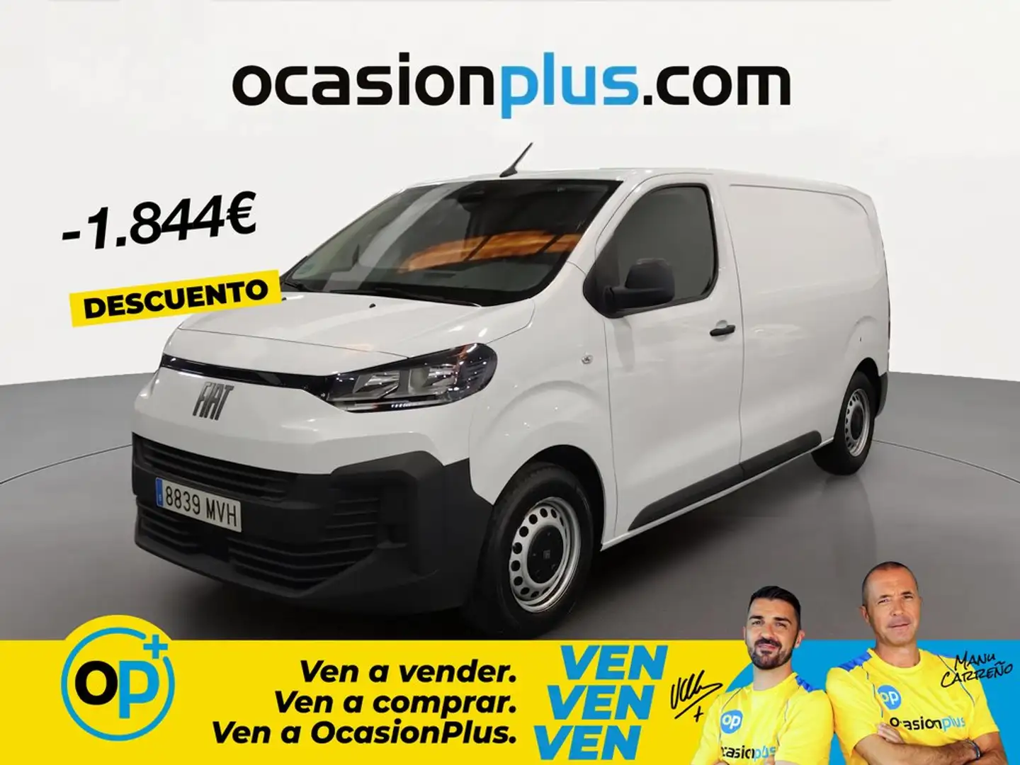Fiat Scudo Furgón 1.5BlueHDI S&S L2 H1 88KW Blanco - 1