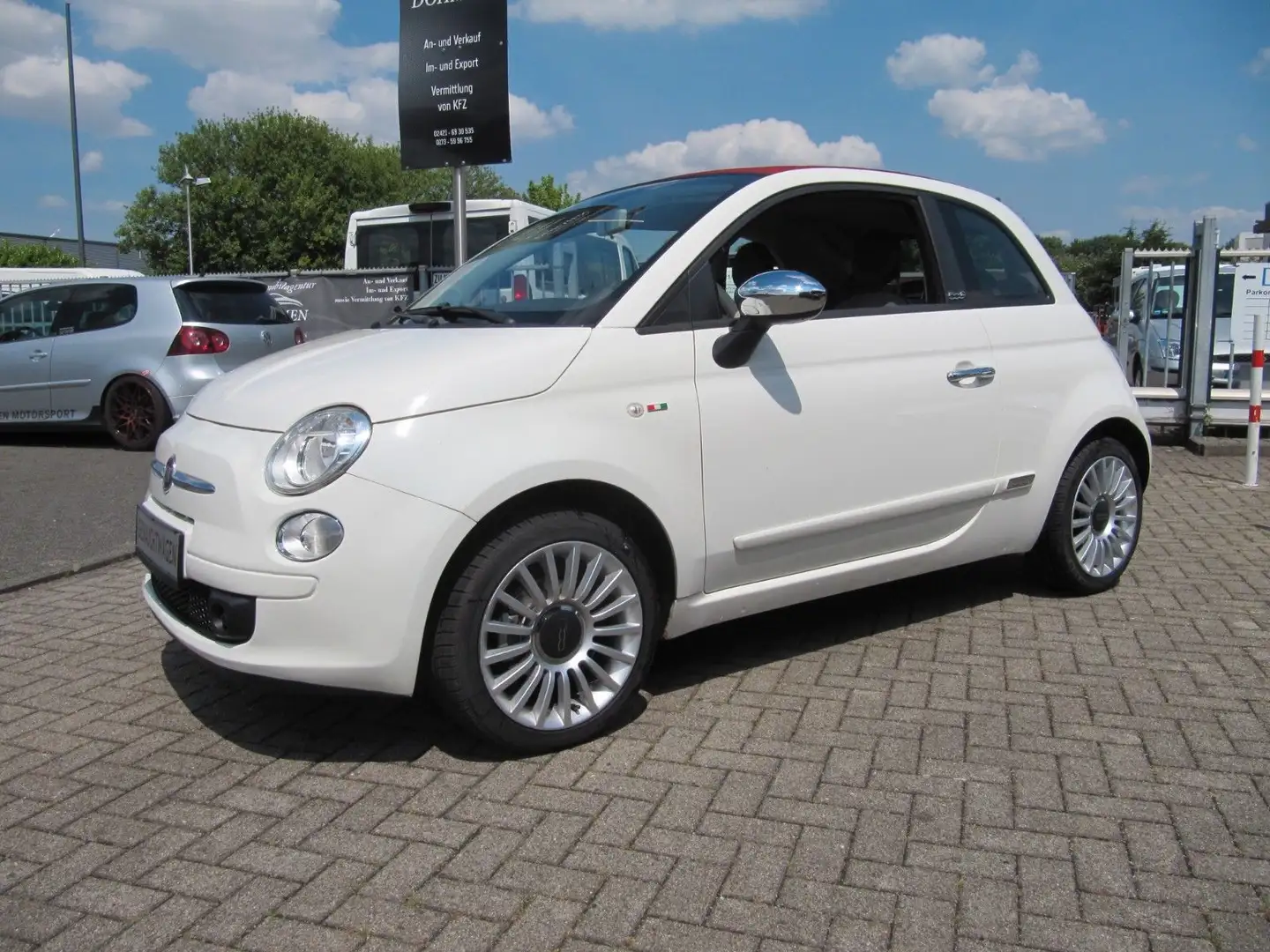 Fiat 500 Pop,67500Km,Alu,Sportsitze,Top !! Weiß - 1