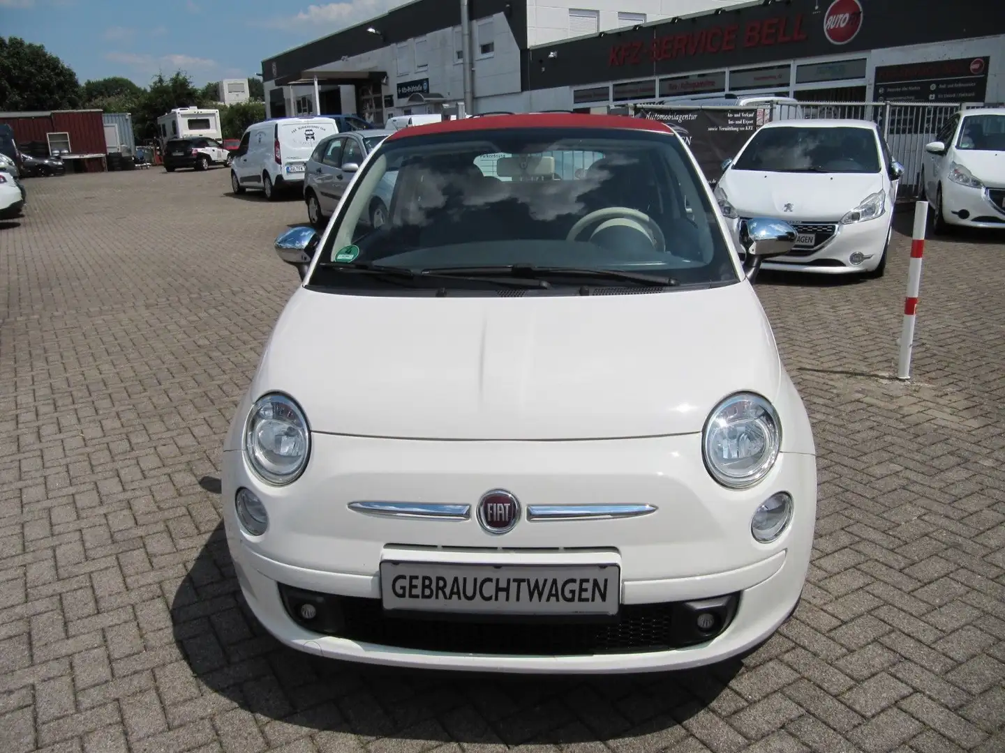 Fiat 500 Pop,67500Km,Alu,Sportsitze,Top !! Weiß - 2