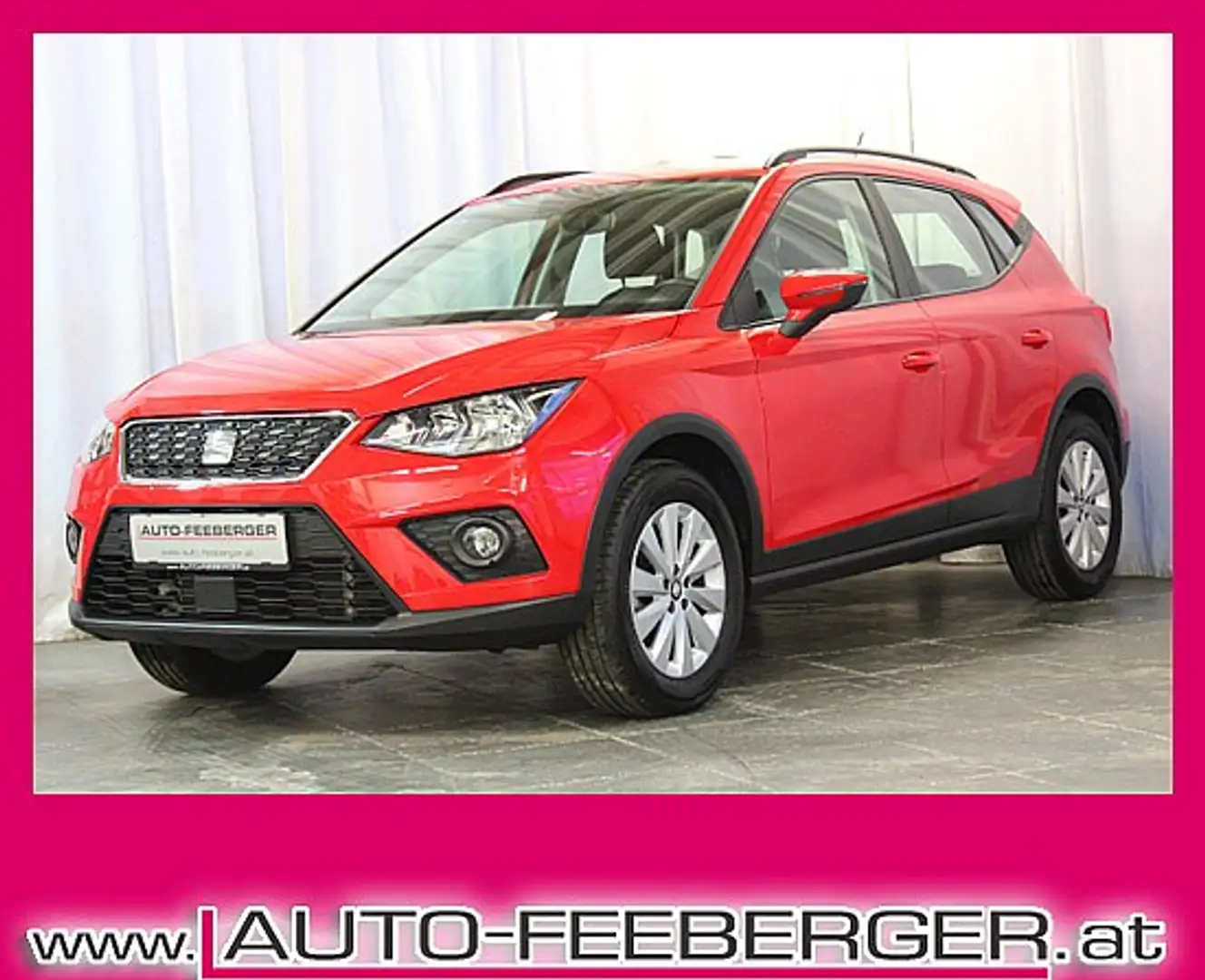 SEAT Arona 1,0 Eco TGI Style Rot - 1