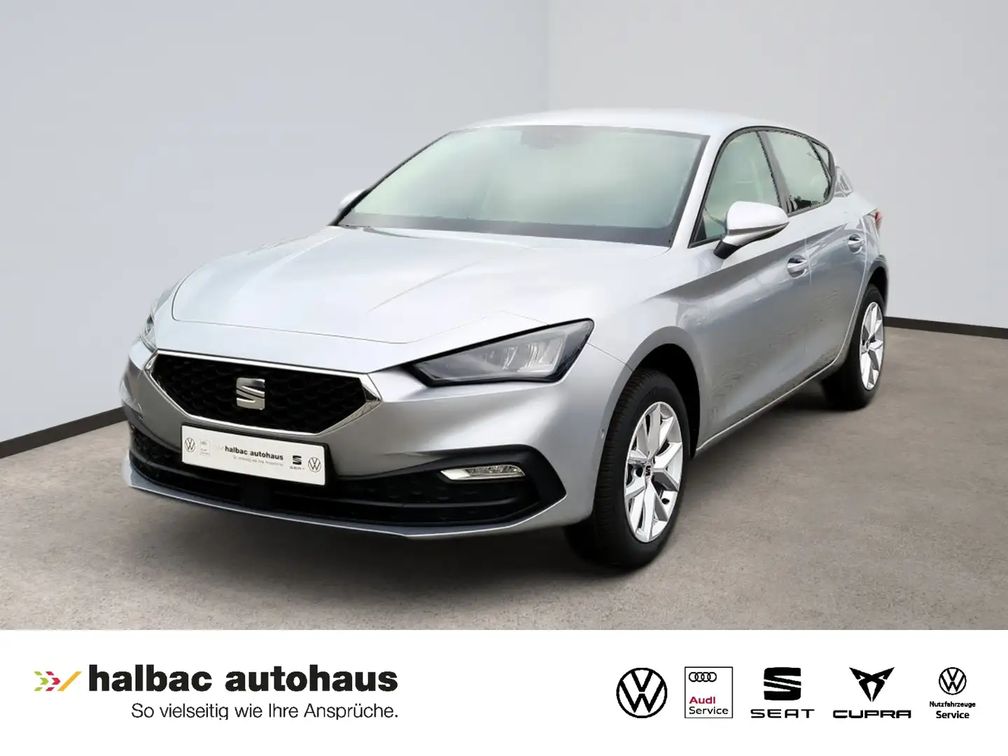 SEAT Leon 1.0 TSI Style+NAVI+LED+SHZ+PDC+VIRTUALCOCKPIT Argintiu - 1