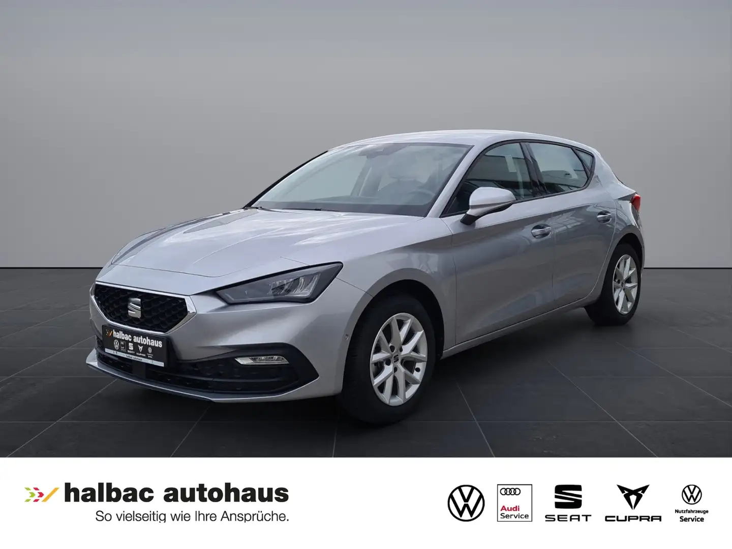 SEAT Leon 1.0 TSI Style+NAVI+LED+SHZ+PDC+VIRTUALCOCKPIT Silber - 1
