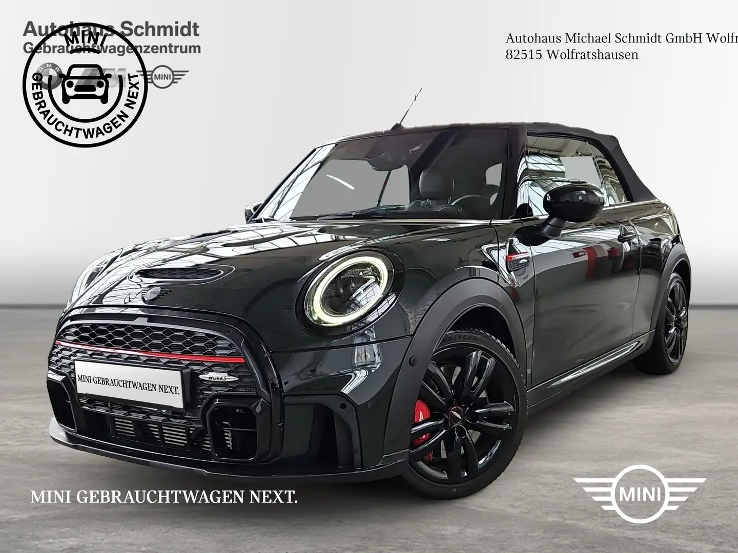 MINI John Cooper Works Cabrio John Cooper Works Harman Kardon*Sportsitze*Kamera* Zelená - 1