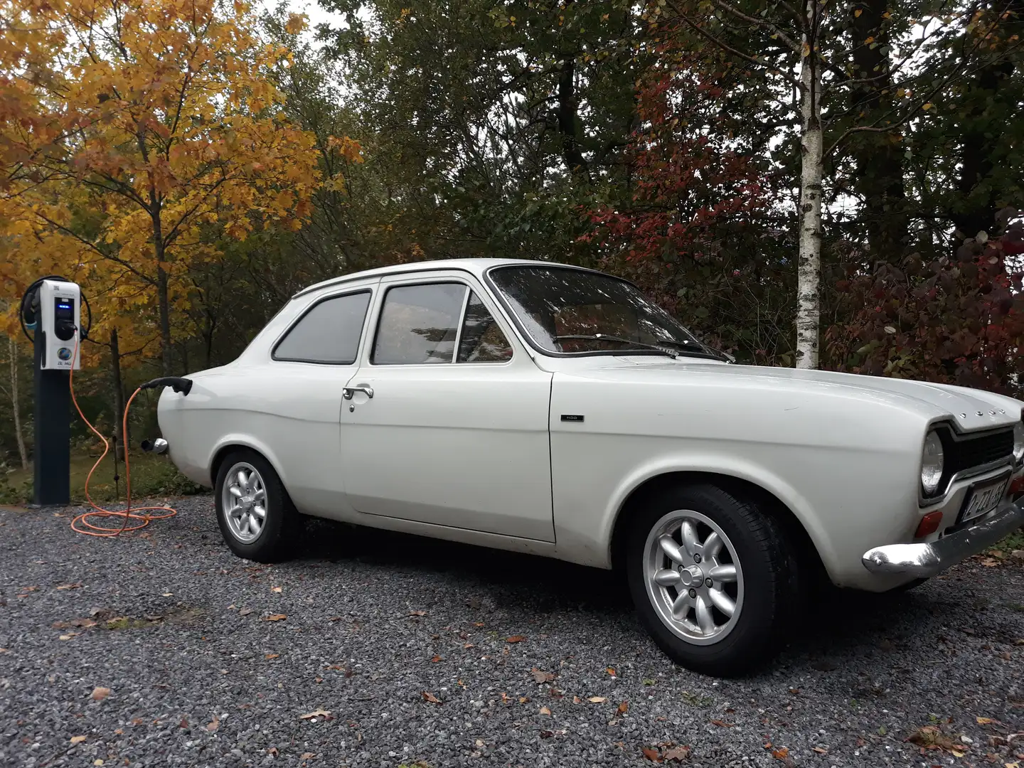 Ford Escort Rétrofit électrique Šedá - 1