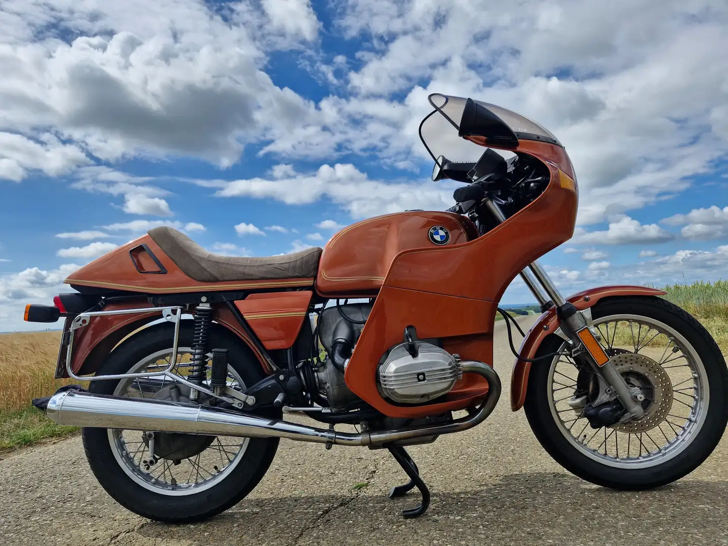 BMW R 100/7 mit Fränkel Verkleidung Brown - 1