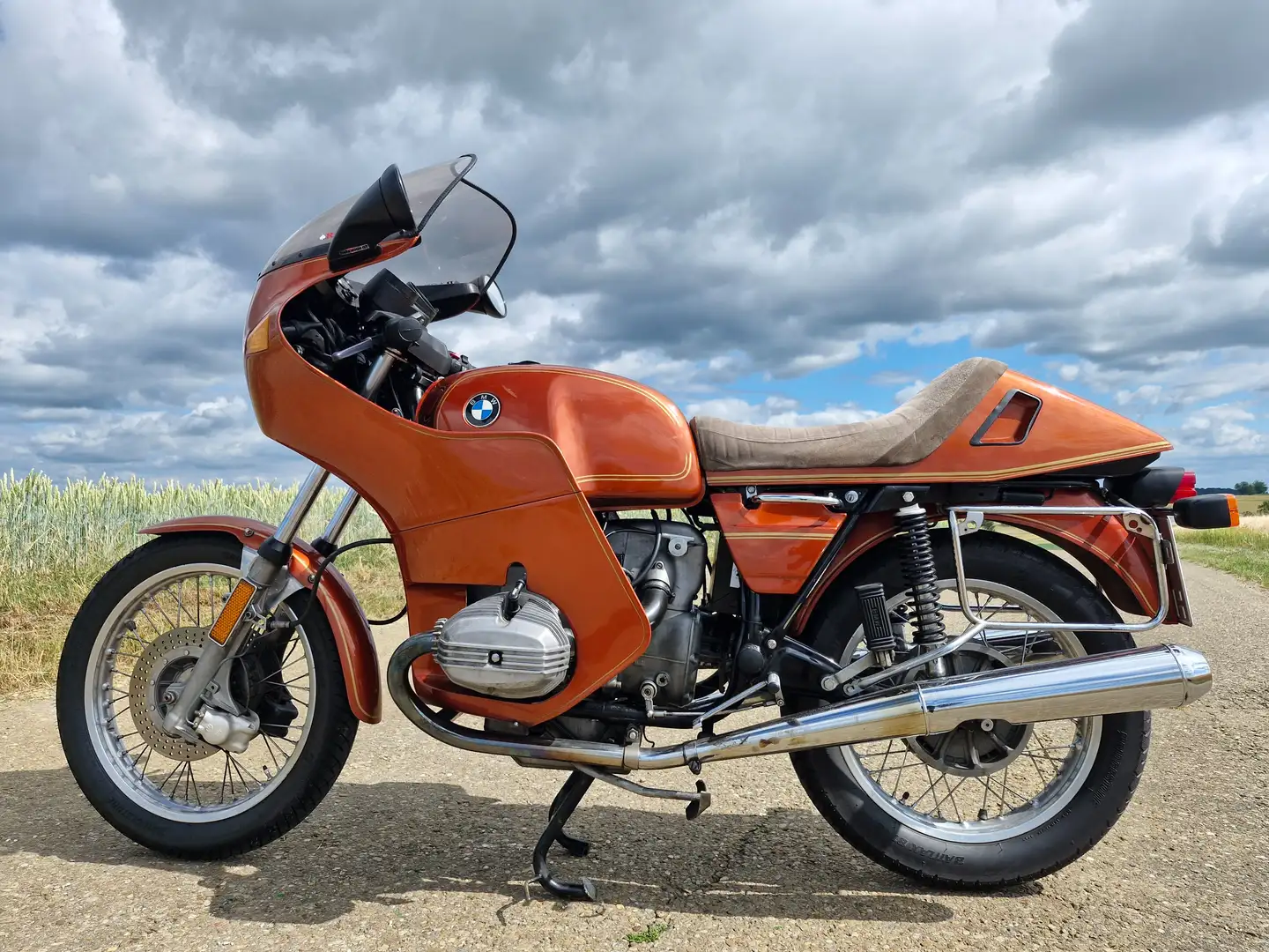 BMW R 100/7 mit Fränkel Verkleidung Brown - 2