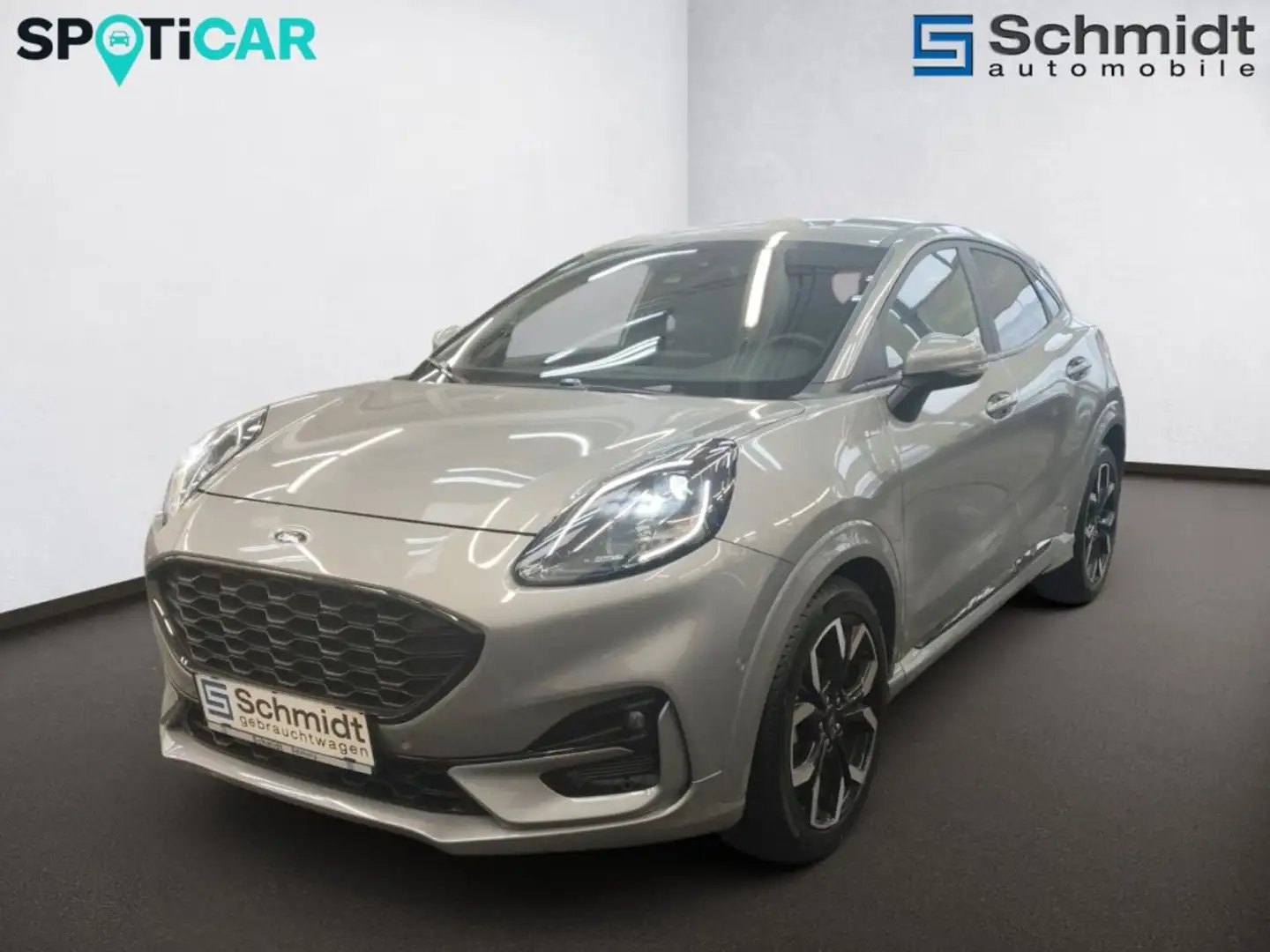 Ford Puma ST-Line X MHEV 5-türig 1,0L Eboost 125PS A7 F Silber - 1