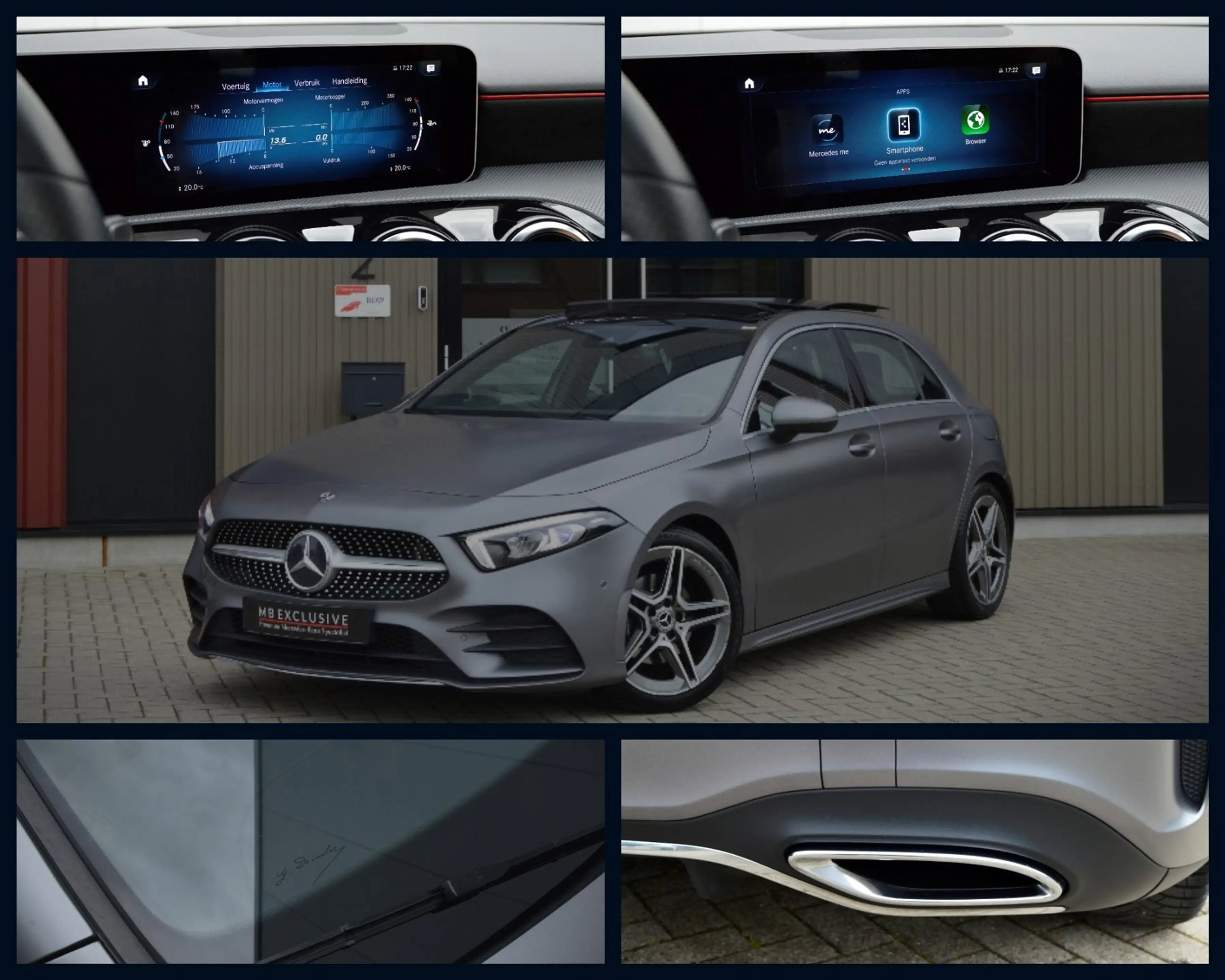 Mercedes-Benz A 200 AMG Line Magno Matt AUT7 (2018) — photo 13