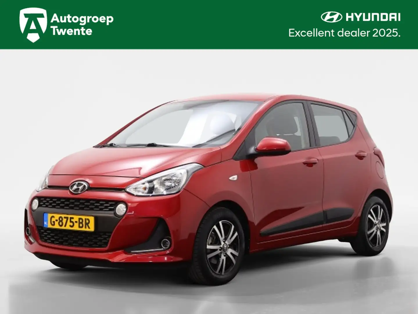 Hyundai i10 1.0i Comfort | Lichtmetaal | Airco | Carplay | Cru Rood - 1