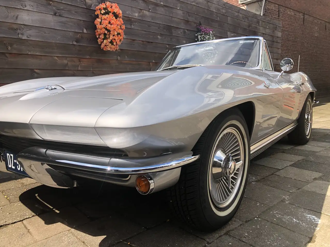 Chevrolet Corvette C2 Cabriolet (1964) silver on silver: wonderful!, foto 3