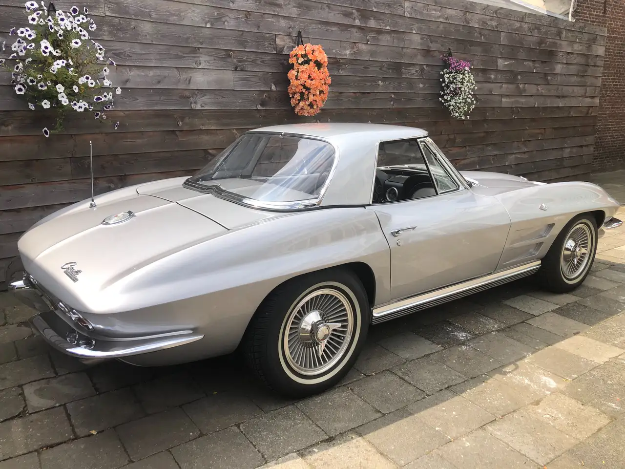 Chevrolet Corvette C2 Cabriolet (1964) silver on silver: wonderful!, foto 7