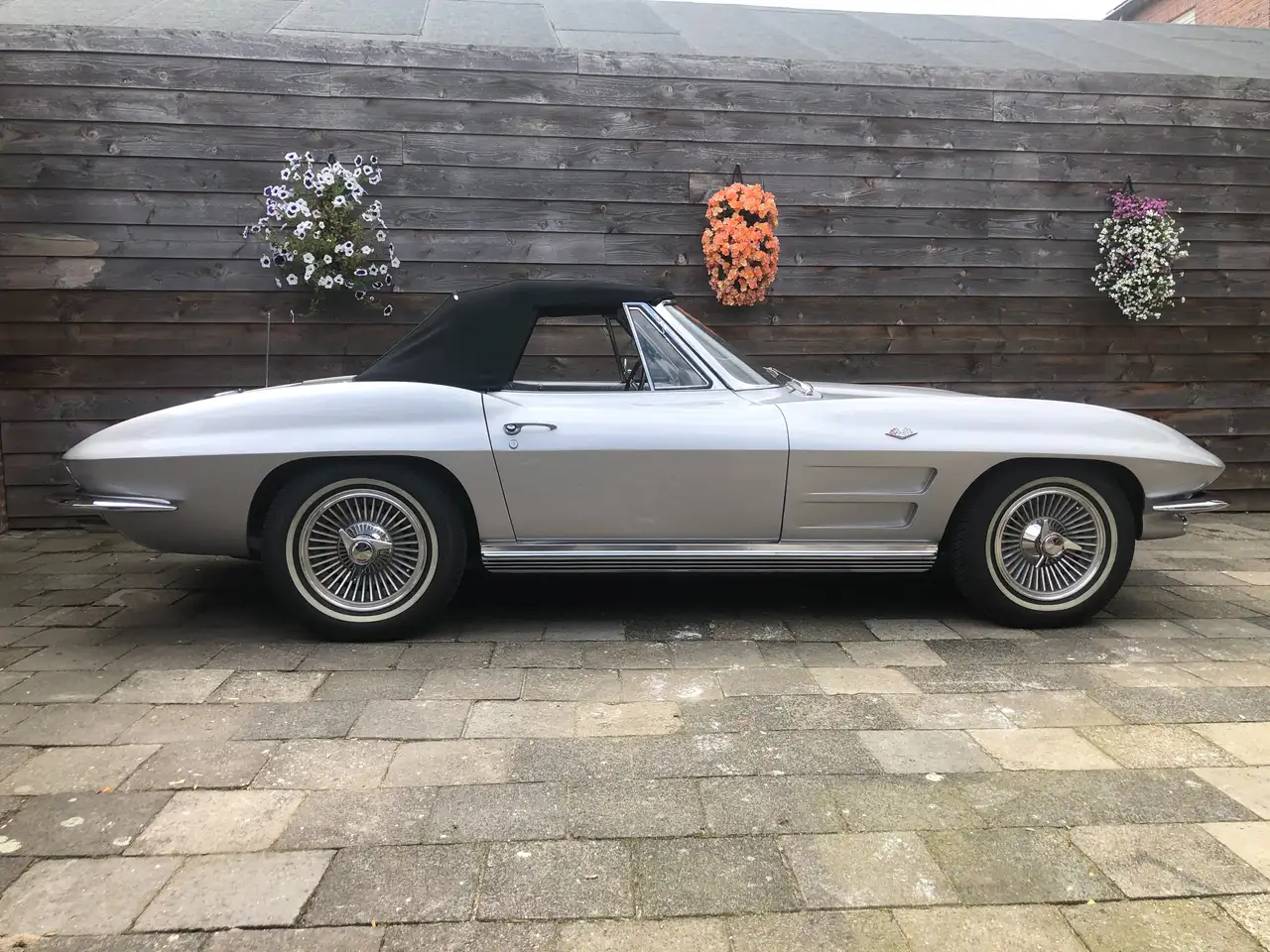 Chevrolet Corvette C2 Cabriolet (1964) silver on silver: wonderful!, foto 6