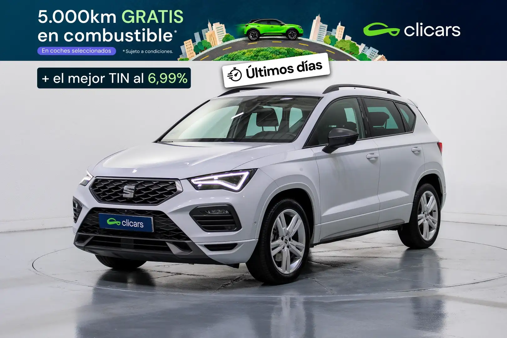 SEAT Ateca 1.5 EcoTSI S&S FR XS DSG Blanco - 1
