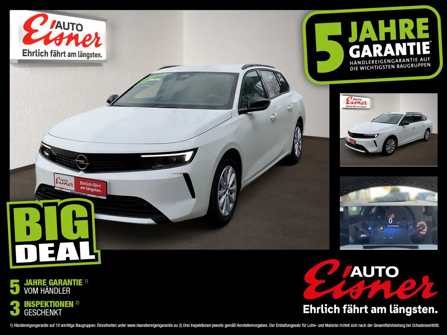 Opel Astra ST EDITION 1.2 Weiß - 1