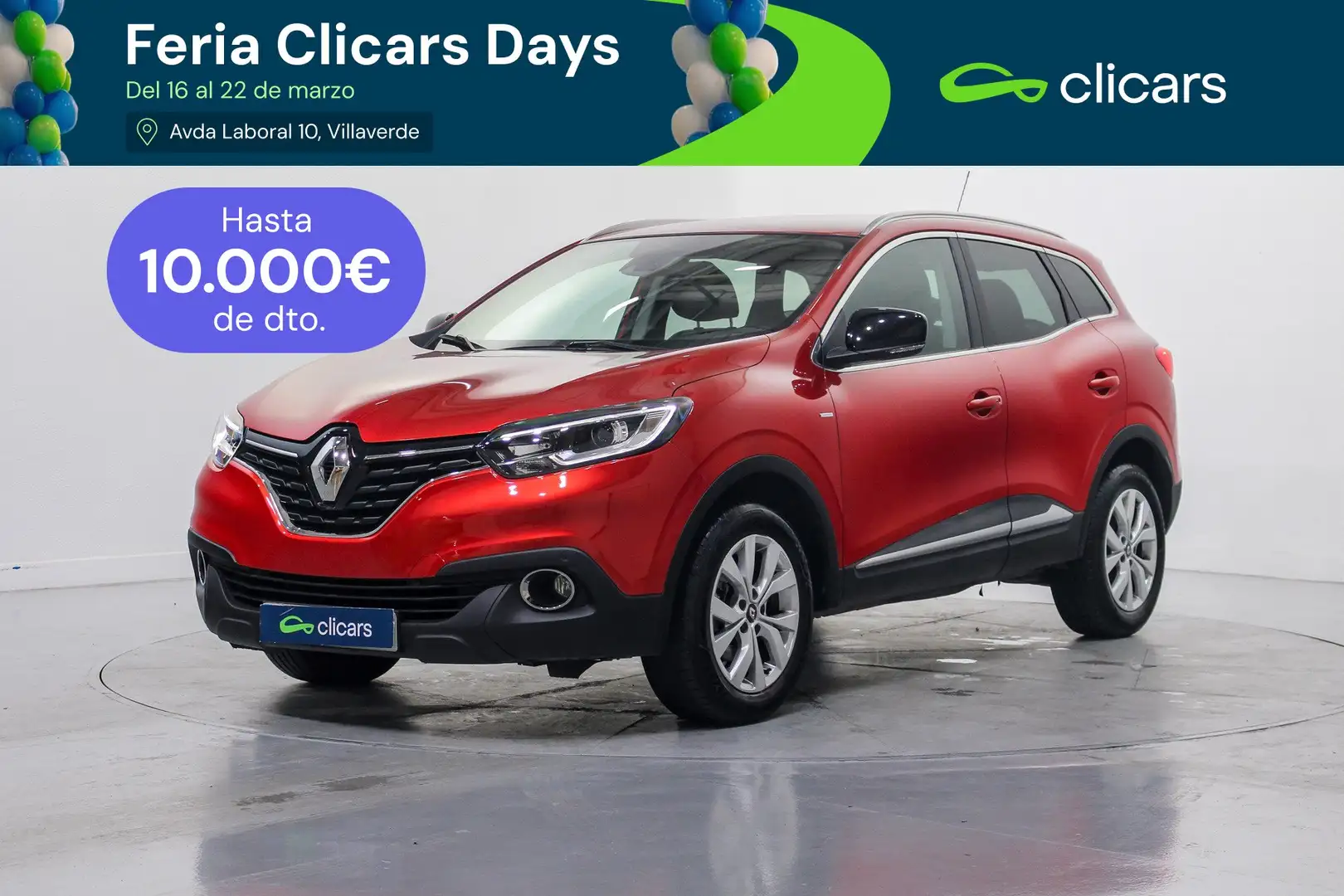 Renault Kadjar 1.2 TCe Energy Limited 97kW Rojo - 1