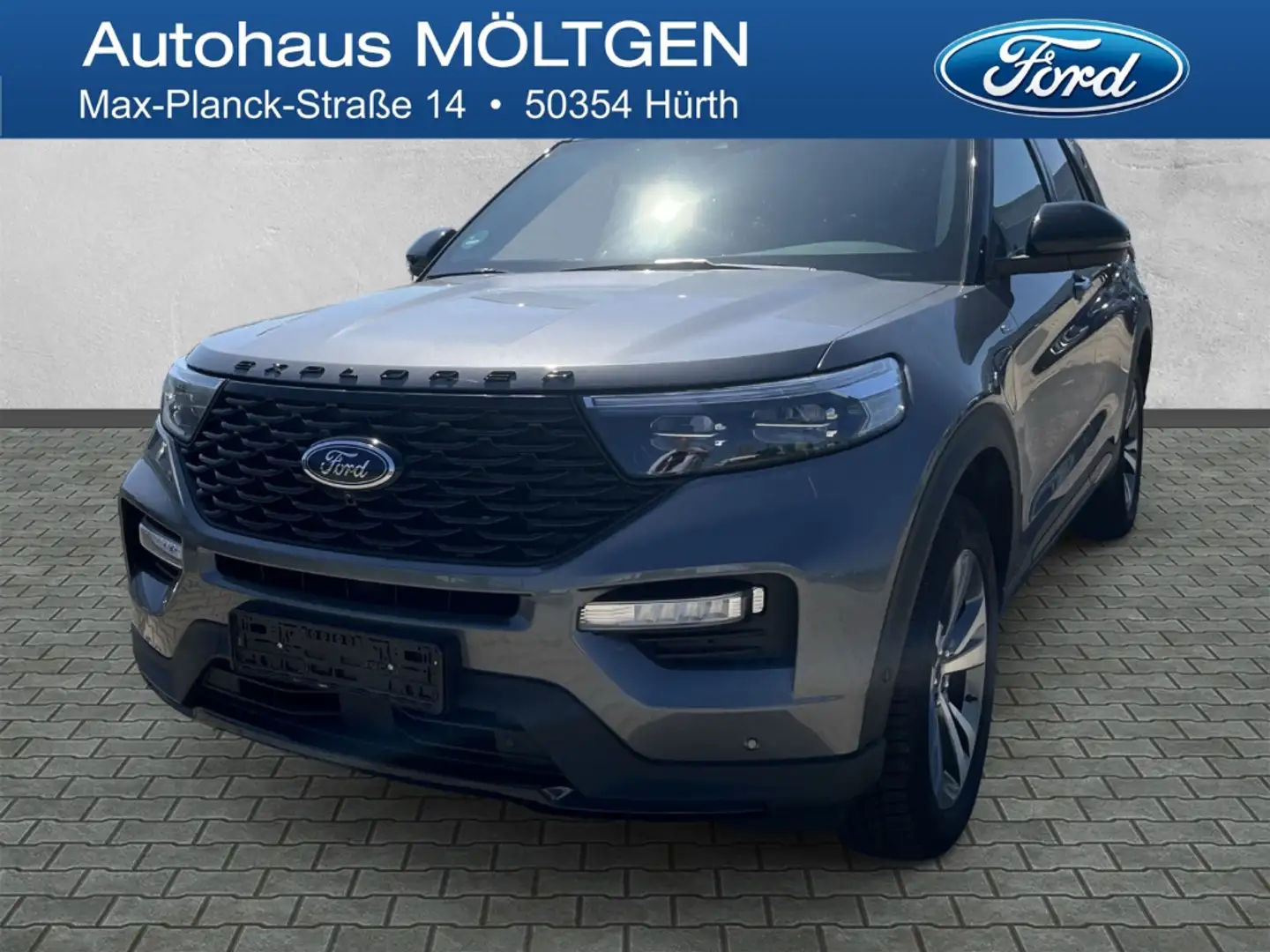 Ford Explorer ST-Line Plug-in-Hybrid 4x4 3.0 EcoBoost  7-Sitzer Gris - 1